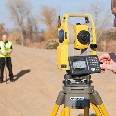 máy toàn đạc điện tử TOPCON giúp tăng hiệu suất và tiết kiệm thời gian