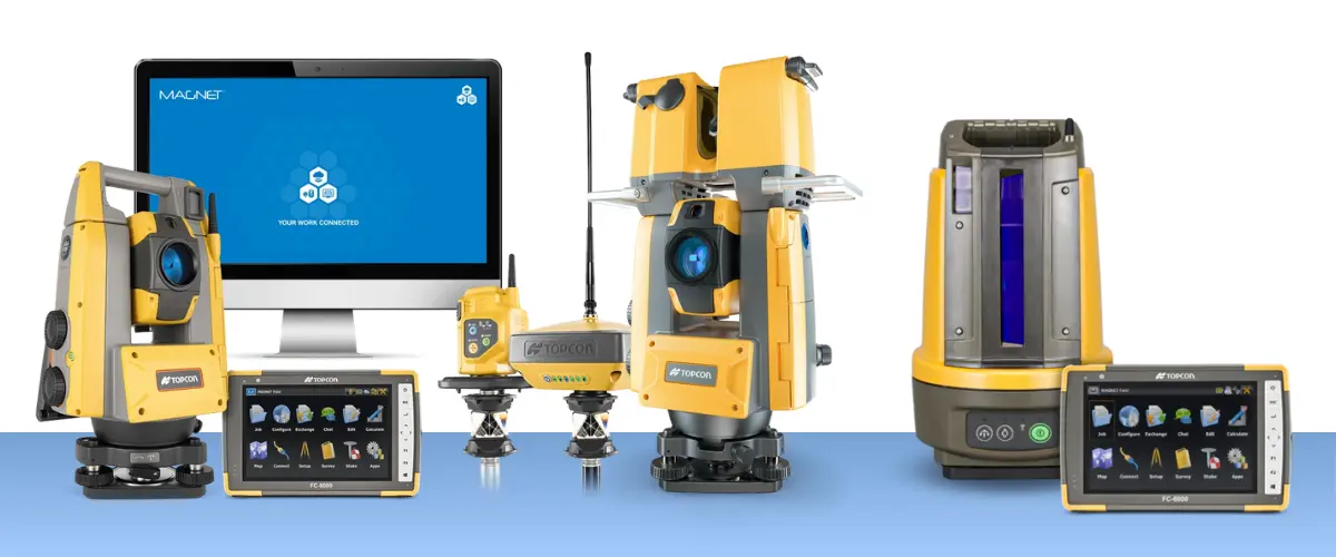 các đòng máy toàn đạc robotic của TOPCON