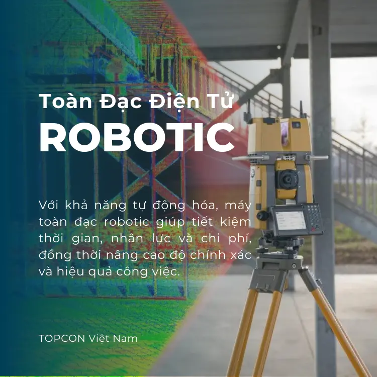 toàn đạc robotic của TOPCON